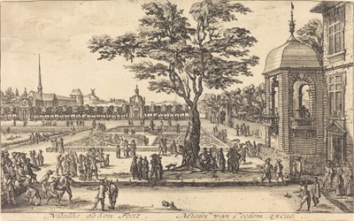 Veduta di un Giardino da Nicolas de Son