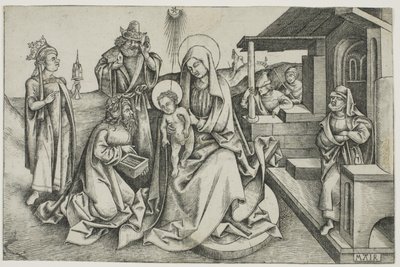 Adorazione dei Magi da Nicolaus Alexander Mair von Landshut