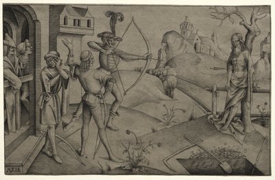 I Figli del Re che Sparano al Corpo del Padre Morto da Nicolaus Alexander Mair von Landshut