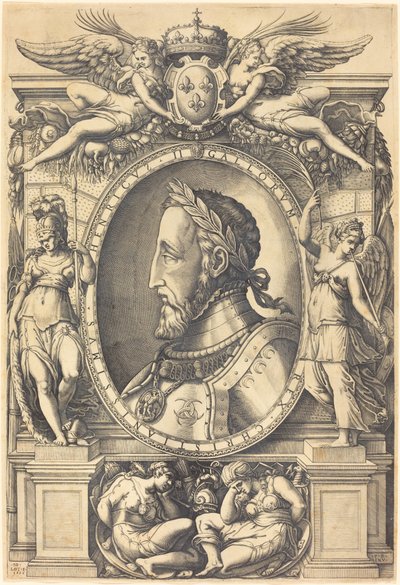 Enrico II, Re di Francia da Nicolaus Beatrizet
