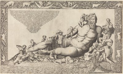 Il dio del fiume Nilo da Nicolaus Beatrizet