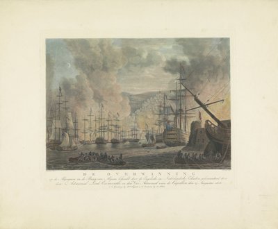 Bombardamento di Algeri, 1816 da Nicolaus Heideloff