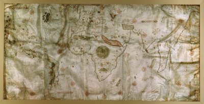 Planisfero di Nicolas de Caverio da Nicolay de Caveri