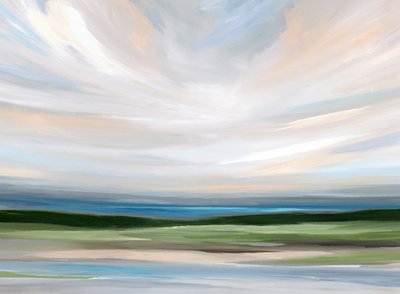 Paesaggio astratto e sereno da Nicole Walsh