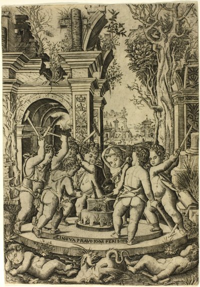 Destino della lingua malvagia da Nicoletto da Modena