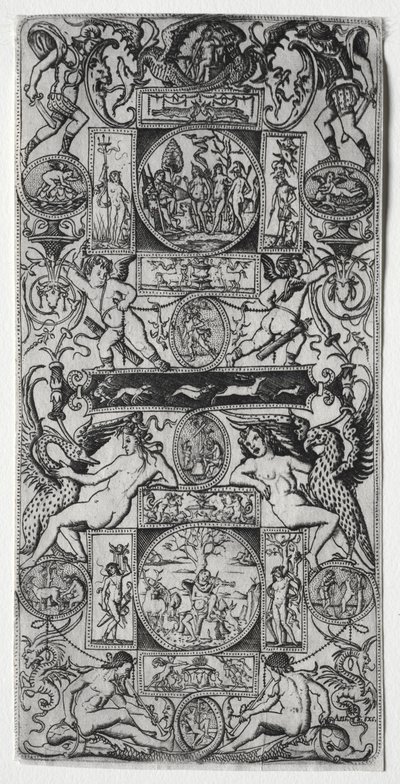 Orfeo e il Giudizio di Paride da Nicoletto da Modena