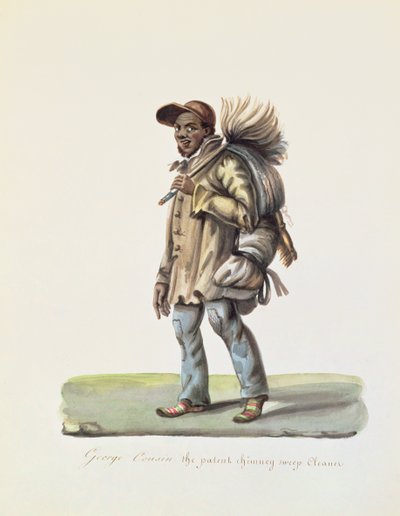 George Cousin, il pulitore di camini brevettato da Nicolino Calyo