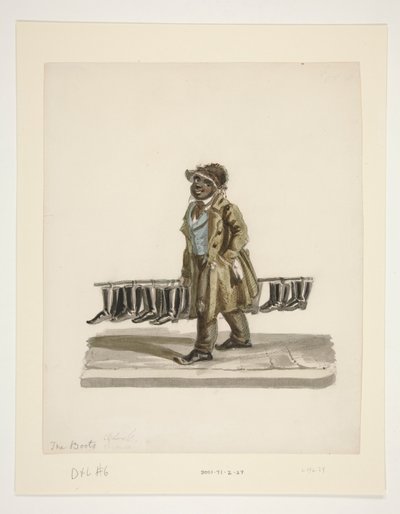 Il Pulitore di Stivali da Nicolino Calyo