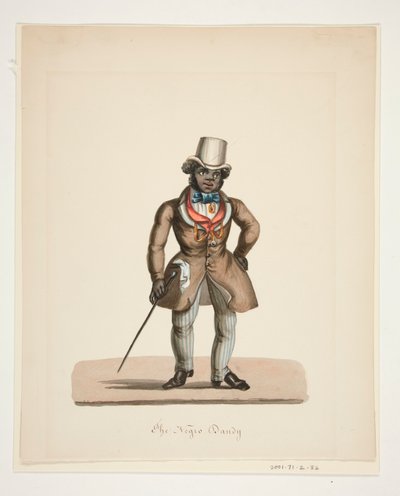 Il Dandy nero da Nicolino Calyo