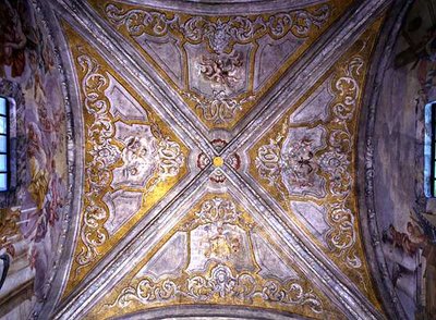 Vista del soffitto a volta da Nicolo Nannetti