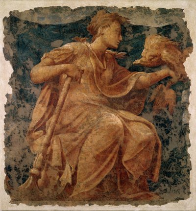 Speranza, una delle tre virtù teologali da Nicolo dell and Fontana, Alberto Abate