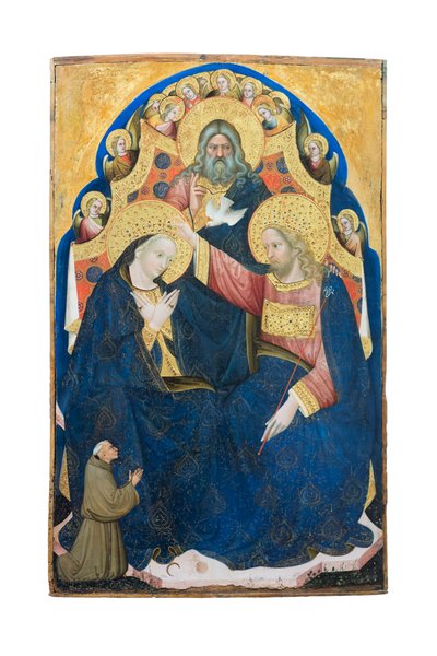 Incoronazione della Vergine con donatore dell