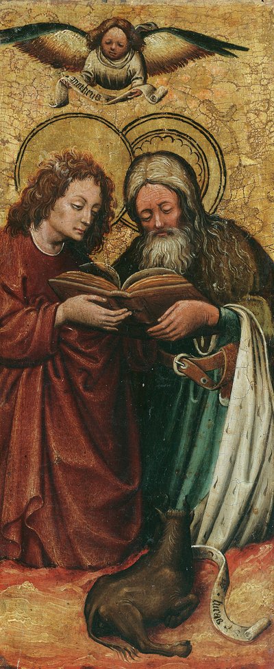 Gli evangelisti Matteo e Luca da Niederländischer Maler