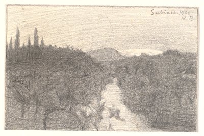 Paesaggio italiano da Niels Jakob Jakobsen Bjerre
