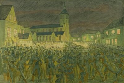 Fiaccolata 1867 per H.C. Andersen a Odense da Niels Larsen Stevns