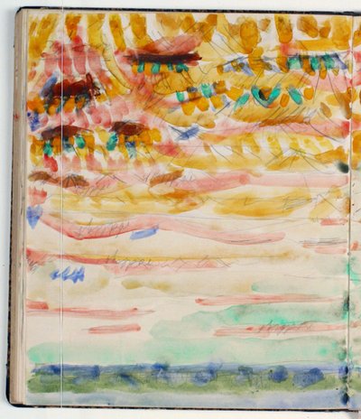 Studio di paesaggio. Indicazioni di colore da Niels Larsen Stevns