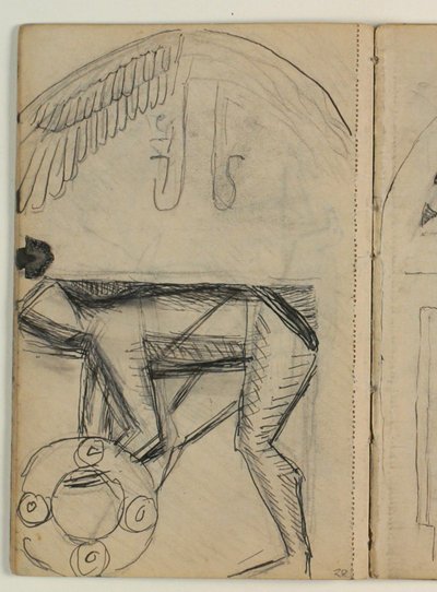 Bozza per la tomba di Poul S. Christiansen da Niels Larsen Stevns