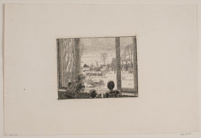 Bambini alla finestra da Niels Skovgaard