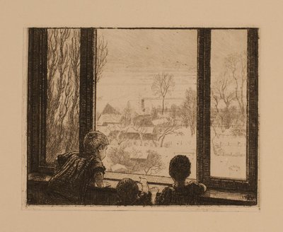 I bambini alla finestra da Niels Skovgaard