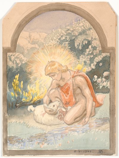 Il buon pastore da Niels Skovgaard