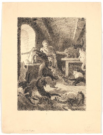 Gabriel cavaliere e le streghe da Niels Skovgaard