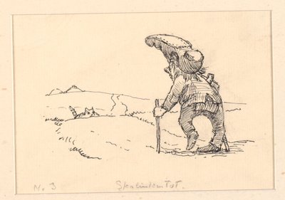 Illustrazione per "Den tykke kat" da Niels Skovgaard