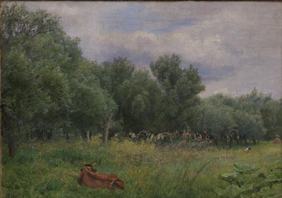 Covoni in un prato vicino a Nysø da Niels Skovgaard