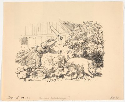 Il maiale da Niels Skovgaard