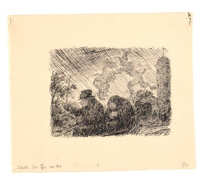 Illustrazione per Den fundne skat da Niels Skovgaard