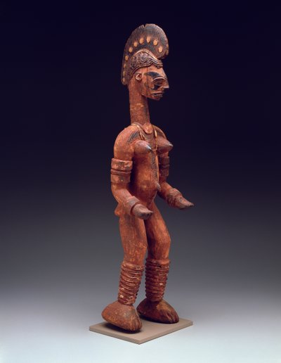 Figura femminile in piedi, fine XIX - XX secolo da Nigerian Nigerian