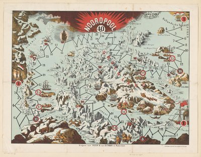 Regole del gioco da tavolo: Polo Nord da Nijgh and Van Ditmar