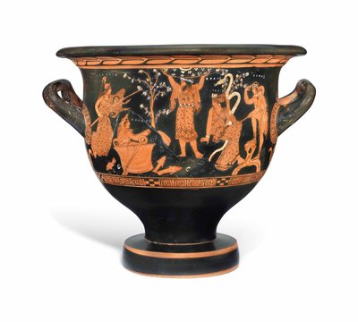 Cratere a campana attico a figure rosse, c.410-400 a.C. da Nikias Painter