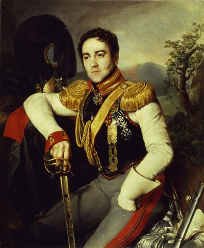 Ritratto del conte Vladimir Stepanovich Apraksin da Nikifor Stepanovich Krylov