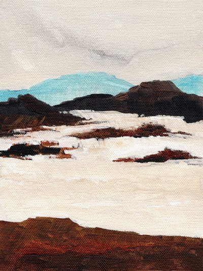 Paesaggio innevato astratto da Nikita Jariwala