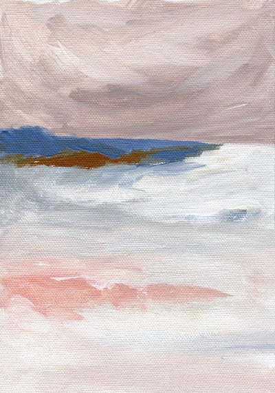 Oriizzonte rosato - Paesaggio marino da Nikita Jariwala