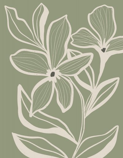 Flusso botanico verde da Nikita Jariwala