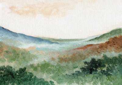 La Valle della Montagna Nebulosa da Nikita Jariwala