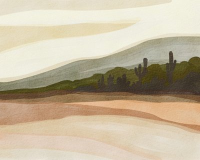 Saguaro Desert Hills da Nikita Jariwala