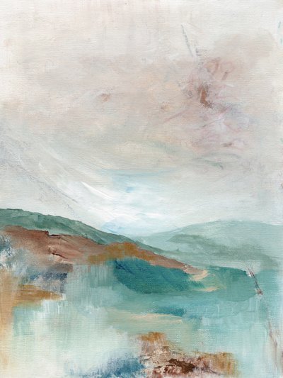 Paesaggio astratto sereno da Nikita Jariwala
