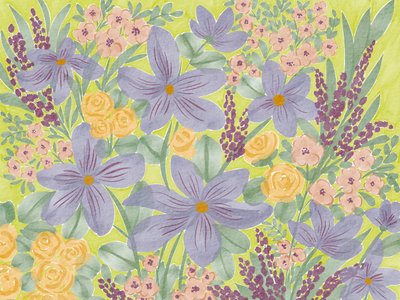 Fiori dai colori vivaci da Nikita Jariwala