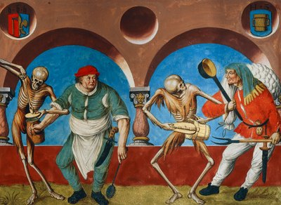 La morte, il cuoco e il contadino da Niklaus Manuel