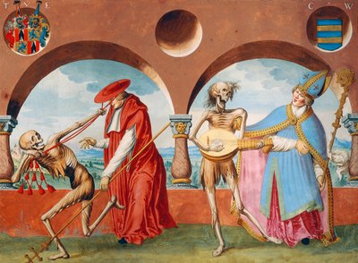 La morte, il patriarca e il vescovo da Niklaus Manuel
