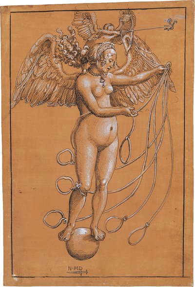 Frau Venus, c. 1512 da Niklaus Manuel