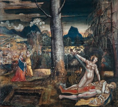Piramus e Thisbe, c.1513-14 da Niklaus Manuel