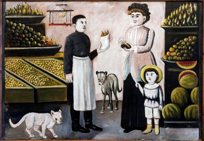 Bancarella di frutta da Niko Pirosmanashvili