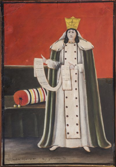 Regina Tamar di Georgia da Niko Pirosmanashvili