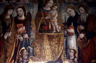 Madonna in trono da Nikola Bozidarovic