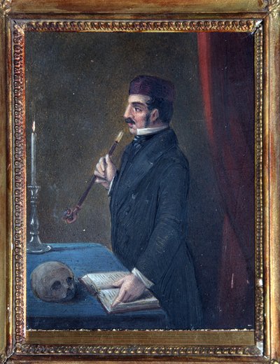 Ritratto di Ferdinand Wolf da Nikolai Alexandrovich Bestuzhev