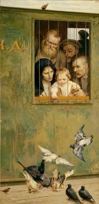 La vita è ovunque da Nikolai Alexandrovich Yaroshenko