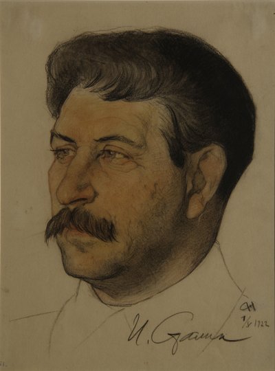 Ritratto di Joseph Stalin, 1922 da Nikolai Andreevich Andreev